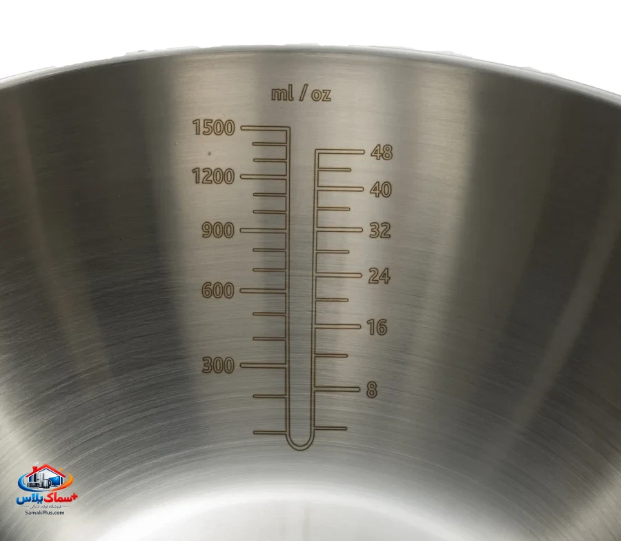 ترازو آشپزخانه دیجیتال پارچ‌دار MGS مدل KS-3013 | ظرفیت 5 کیلوگرم با پارچ مدرج و نمایشگر دیجیتال