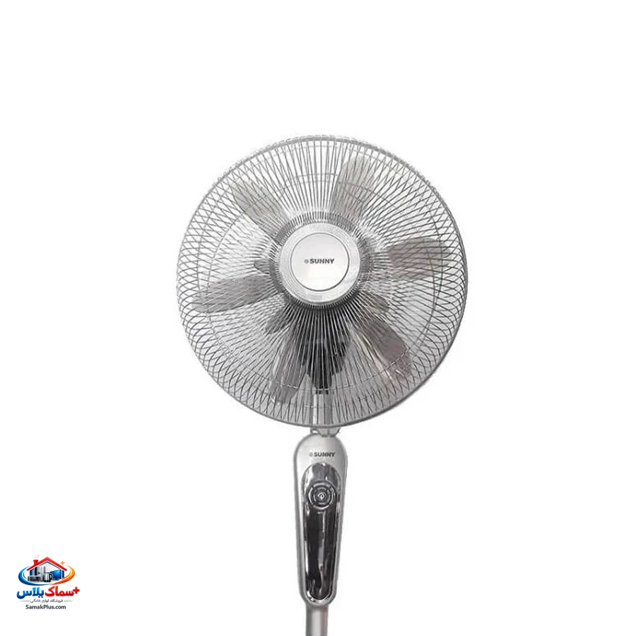 پنکه سه کاره ریموت‌دار سانی مدل DWS-3600 | پنکه ایستاده، رومیزی و دیواری 50 وات با 12 پره و کنترل از راه دور