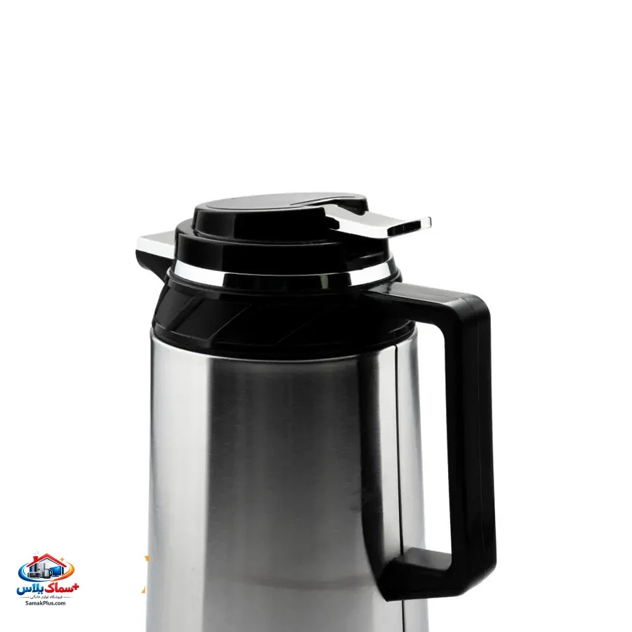 فلاسک ام جی اس مدل FS10110 ظرفیت 1 لیتر | فلاسک شیشه‌ای با عایق حرارتی قوی مناسب سفر، منزل و محل کار