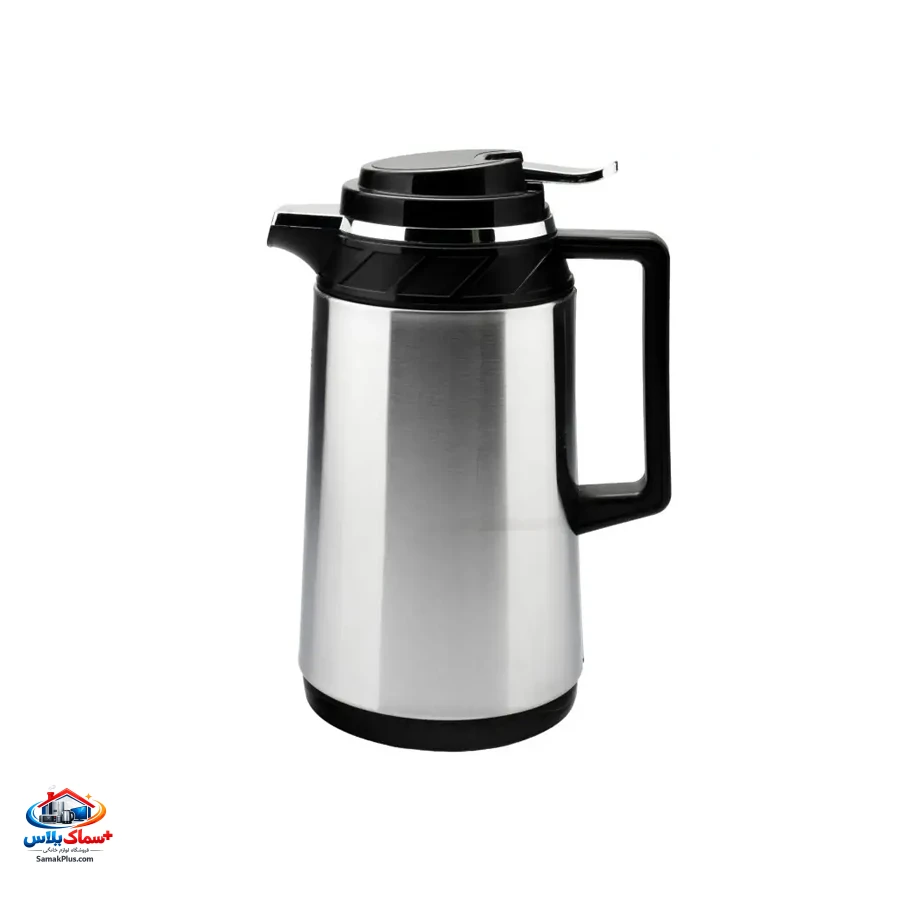 فلاسک ام جی اس مدل FS10110 ظرفیت 1 لیتر | فلاسک شیشه‌ای با عایق حرارتی قوی مناسب سفر، منزل و محل کار