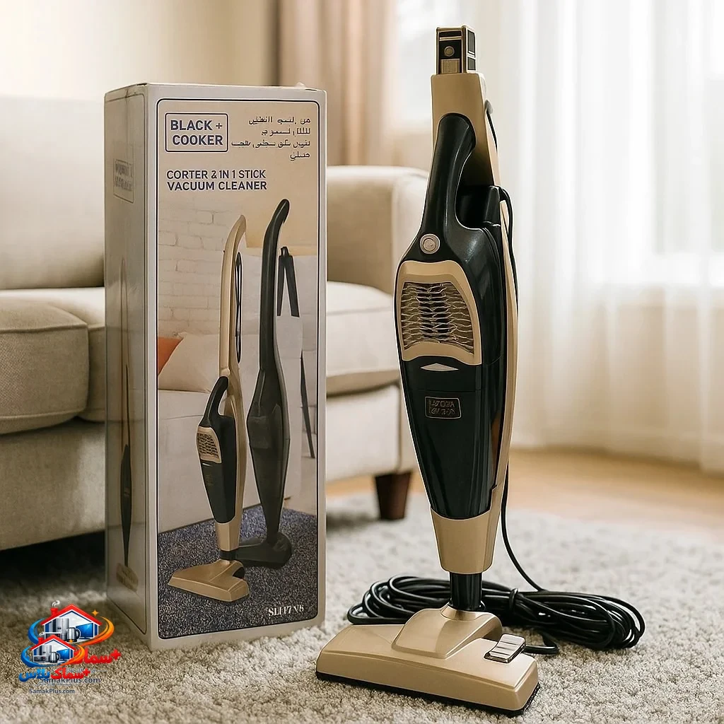 قیمت و خرید جاروبرقی پرتابل بلک کوکر مدل BC980 | 600 وات کم‌مصرف رنگ طلایی شیک
